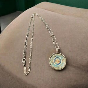 Bohemian Silver Plated Chain Necklace